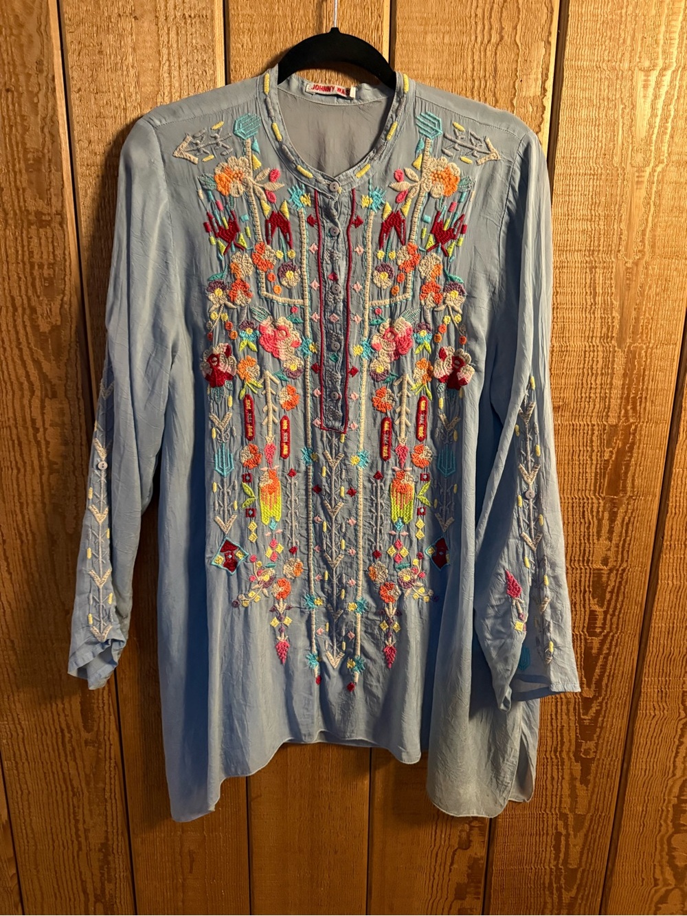 Johnny Was EmbroideredTunic Medium
